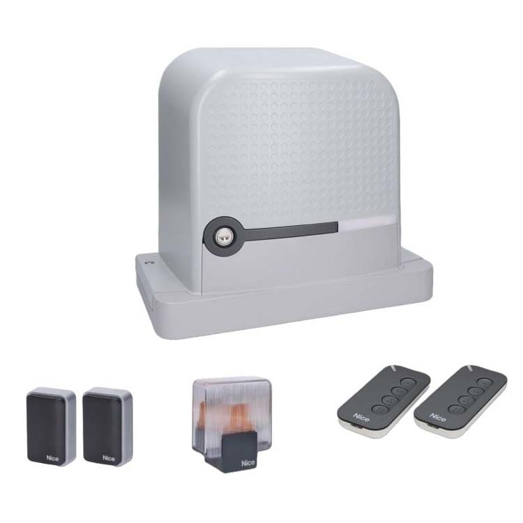 NICE SPA - NICRBS400BDKCE KIT COMPLETO PER CANCELLI SCORREVOLI FIN
