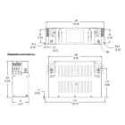 ROCKWELL AUTOMATION - RCK2198-DB42-F KINETIX 5500 42A LINE FILTER