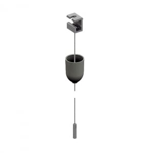 REGGIANI SPA ILLU REG0.02053.0021 WIRE SUSPENSION SET 5000MM