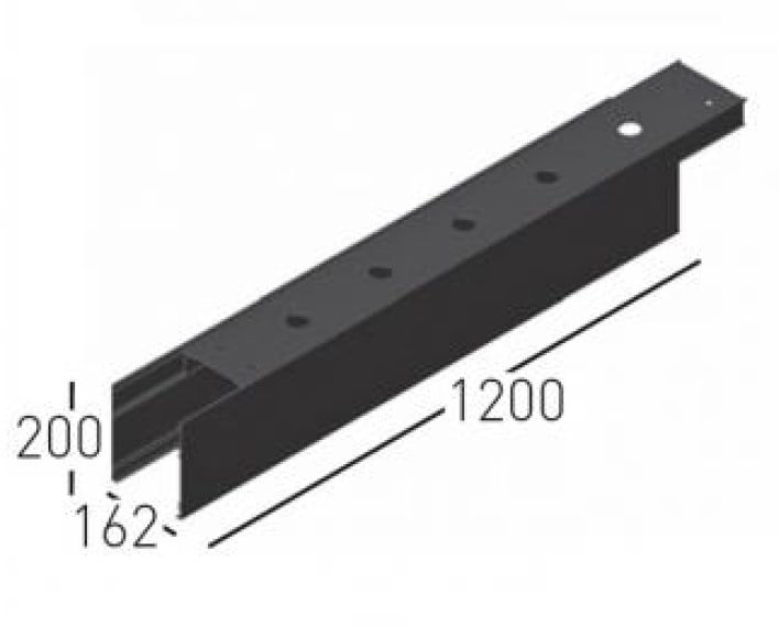 REGGIANI SPA ILLU - REG0.04121.0010 CANALE EASY-IOS EXT L1200 H200