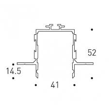 REGGIANI SPA ILLU REG0.25430.0000 SUSPENSION DEVICE TRIMLESS VERSION