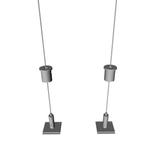 REGGIANI SPA ILLU REG0.26150.0012 ACC SET SUSP. YORI L CABLE L.3000MM