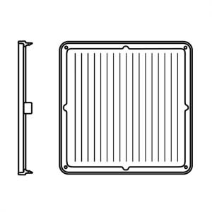 REGGIANI SPA ILLU - REG0.22150.0031 SCHERMO SPLYT ELLITTICO 150MM