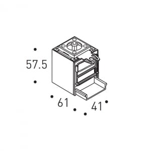 REGGIANI SPA ILLU REG0.25851.0012 TERMINAL END CAP YORI