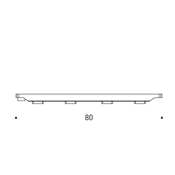 REGGIANI SPA ILLU REG0.31717.0000 JUNCTION SUSPENS LIN LED LUCE SLIM MED