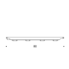 REGGIANI SPA ILLU REG0.31717.0000 JUNCTION SUSPENS LIN LED LUCE SLIM MED