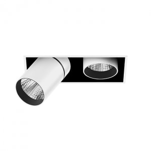 REGGIANI SPA ILLU REGX.PM62H.HQ12 YORI EVO REC SQUARE D60 2X9W TRL PF FL