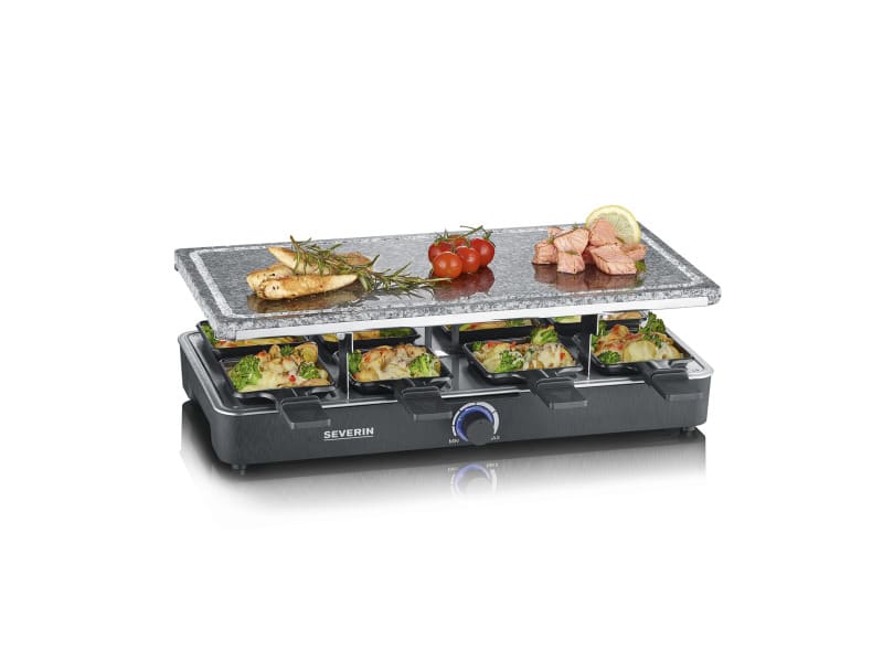 Severin - SEV237200 Raclette 1400W 8PfAnnchen Naturgrillste