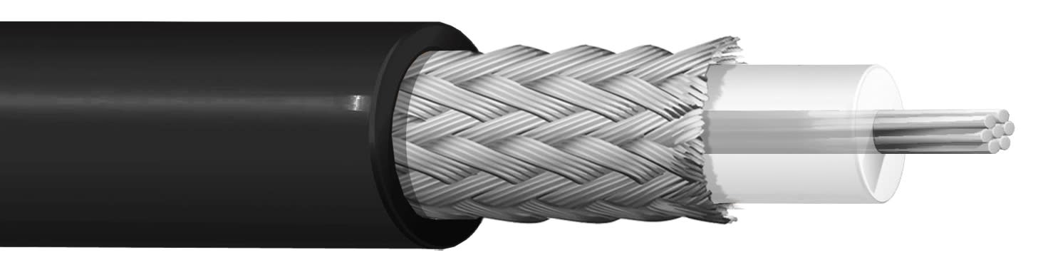 ITC INDUSTRIA TECNIC - ITCRG58CNE1000 RG MIL M - 17/28 RG 058 NERO BOB.1000 EC