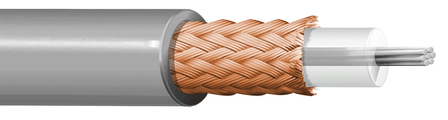 ITC INDUSTRIA TECNIC - ITCRGL11GZ1000 RG 11/U LSZH GRIGIO BOB.1000