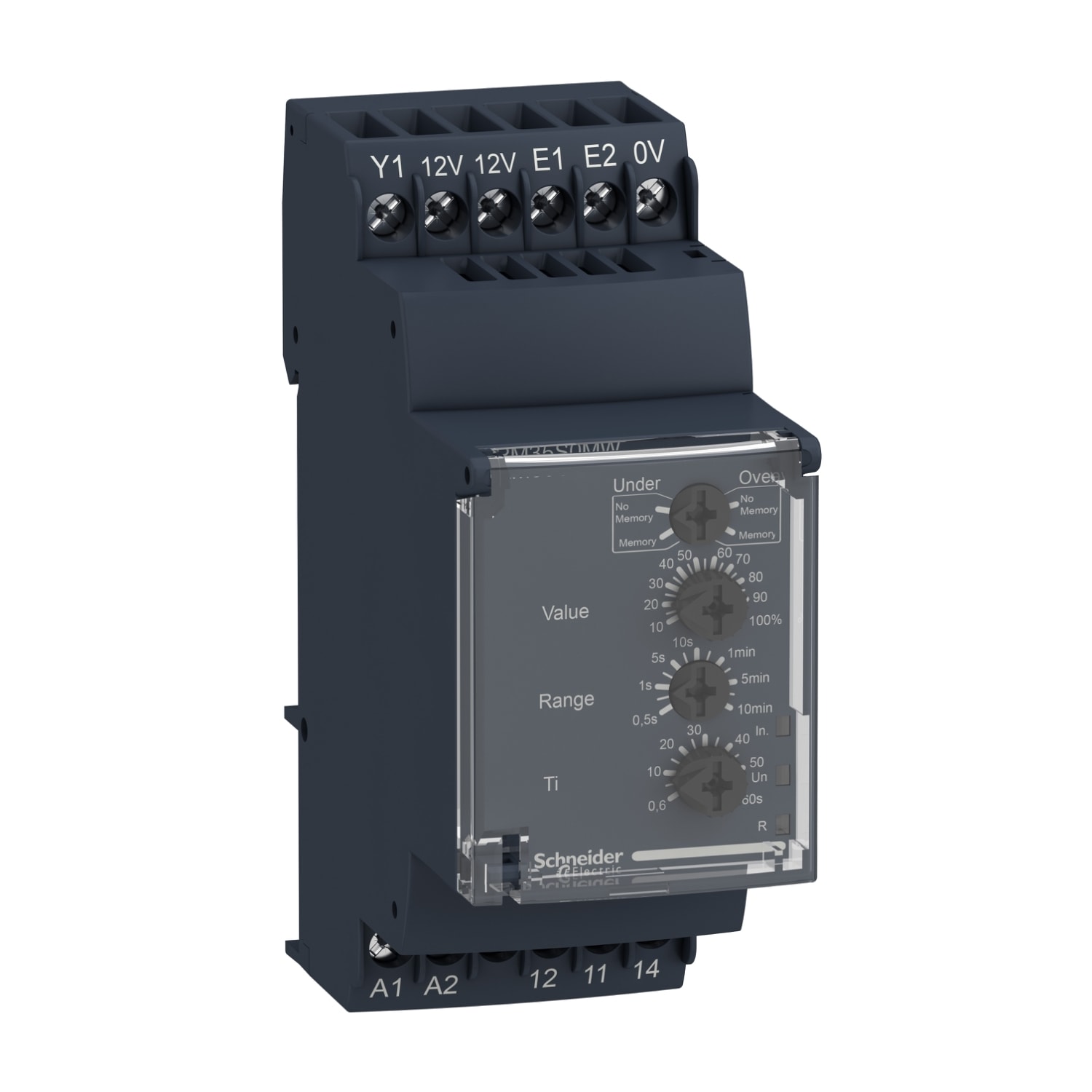 SCHNEIDER ELECTRIC - SNRRM35S0MW Relè controllo della velocità RM35-S - 24..240V AC/DC - 1 NC/NO
