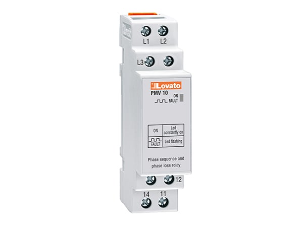 LOVATO LOVPMV10A440 RELE MAN. E SEQ. FASI 1 MODULO 208/480V