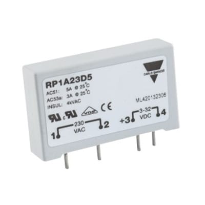 CARLO GAVAZZI GAVRP1A23D5 RELE STAT. MONOF.PER PCB A PASS. DI ZERO