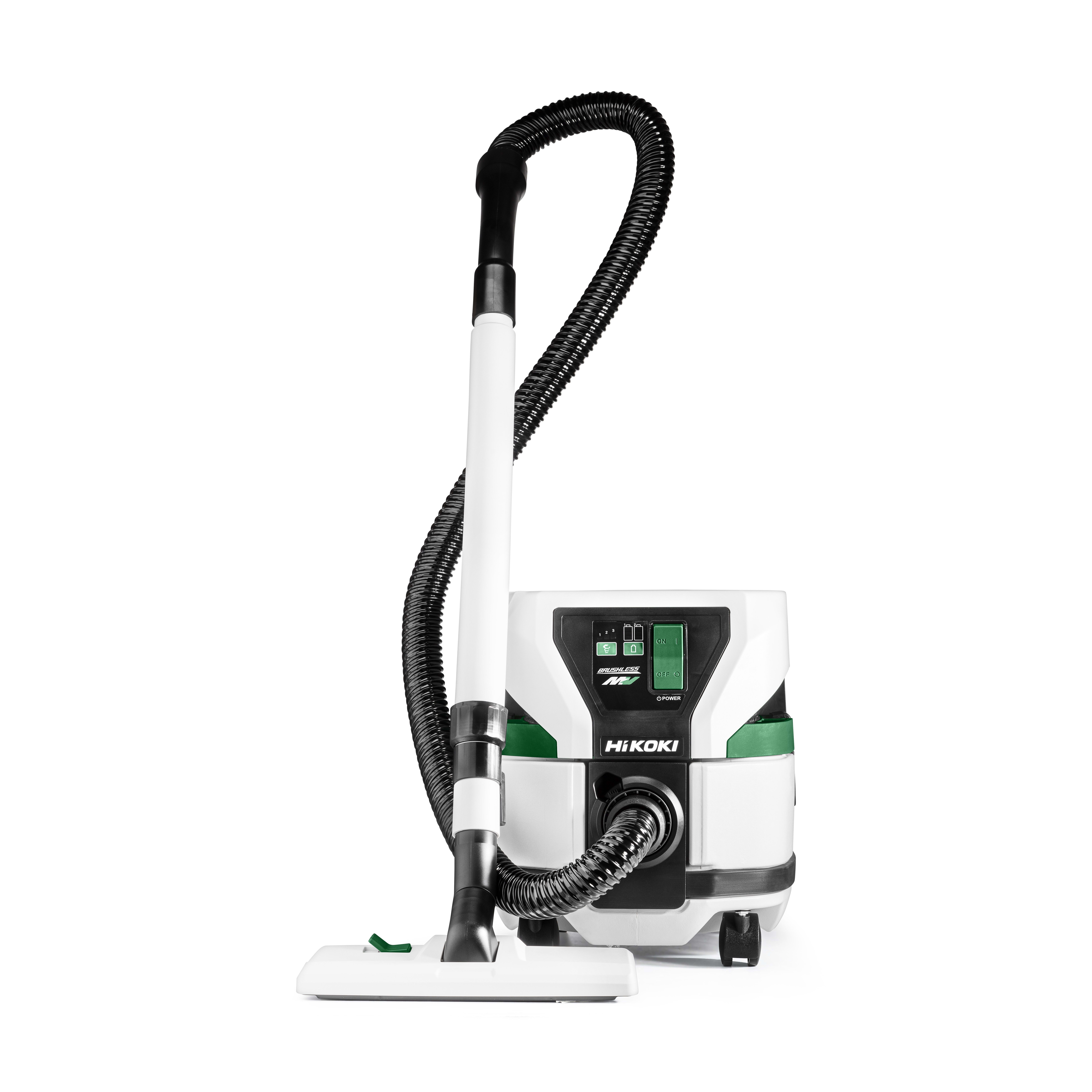 HIKOKI POWER TOOLS - HIARP3608DAW7Z ASPIRATORE 36V, SOLO CORPO.