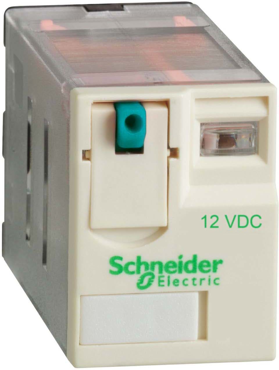 SCHNEIDER ELECTRIC SNRRPM22JD RELE POTENZA 2 NC/NO 12 VDC 15 A LED