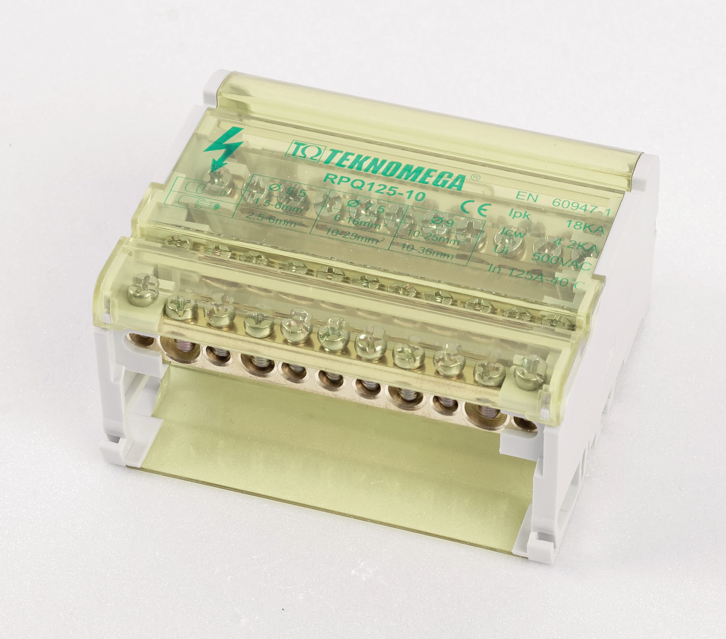 TEKNOMEGA SRL - TKGRPQ1000 Quadripolare 125A - 6 uscite