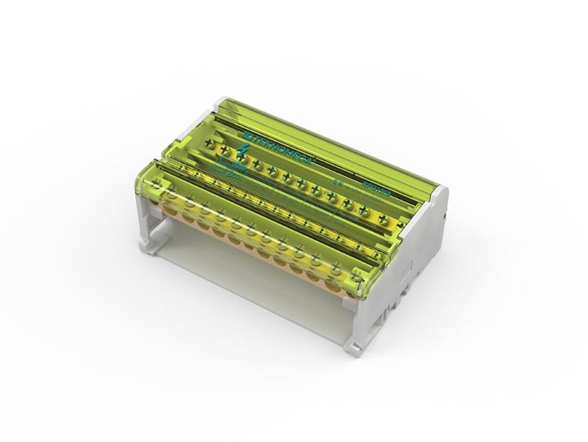 TEKNOMEGA SRL TKGRPQ1009 RIPARTITORE MORSETTIERA QUADRIP 125A 12