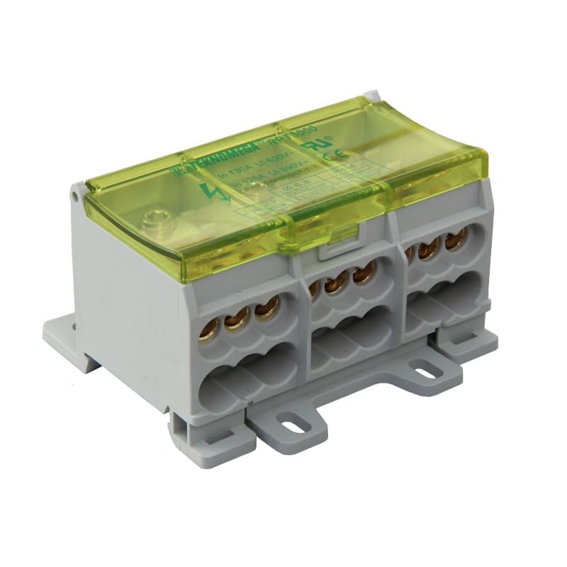 TEKNOMEGA SRL TKGRPT3005 RIPARTITORE COMPATTO TRIPOL. 160A 6 OUT