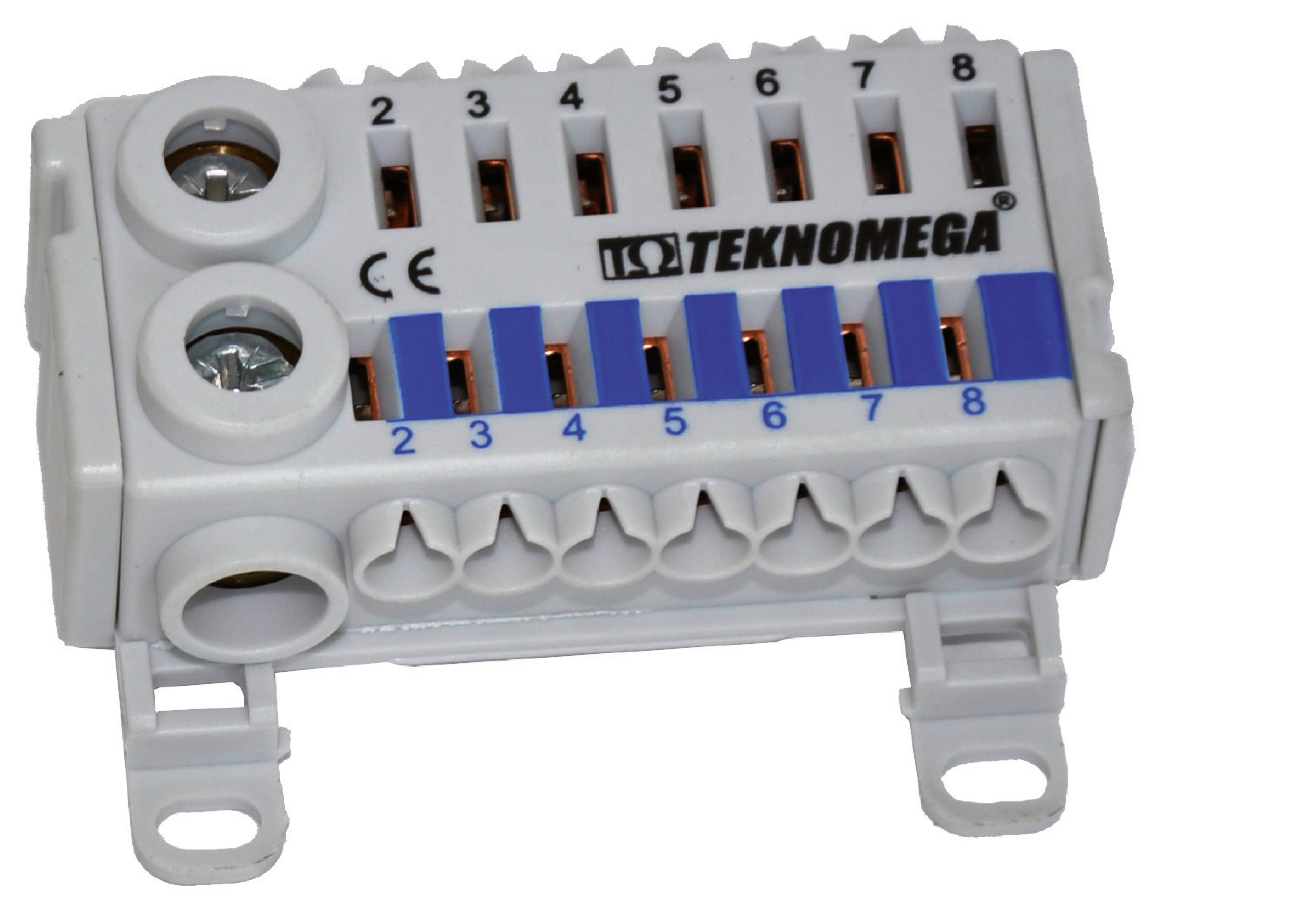 TEKNOMEGA SRL TKGRPU5010 RIPARTITORE QUICK BIPOL. 80A 7 OUT