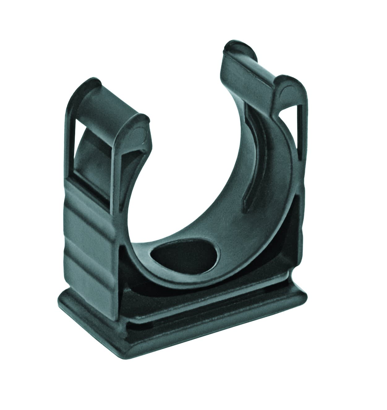 COSMEC - CSM5045-23N Collare fissatubo in poliammide, nero, AD28,5