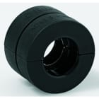 COSMEC - CSM5048-48N Collare fissatubo pesante in poliammide, per tubo RQM, nero, AD54,5