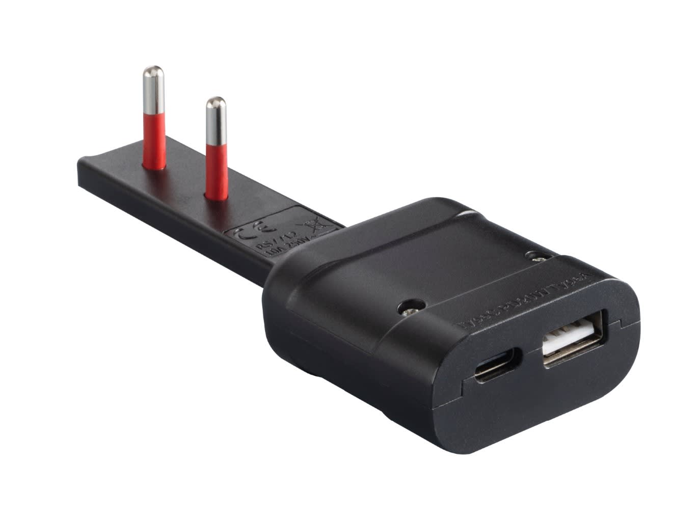 ROSI MATERIALE ELETT - RCORS7712NC ADATTAT.EMILIA FLAT SPINA 10A 2P 250V-1