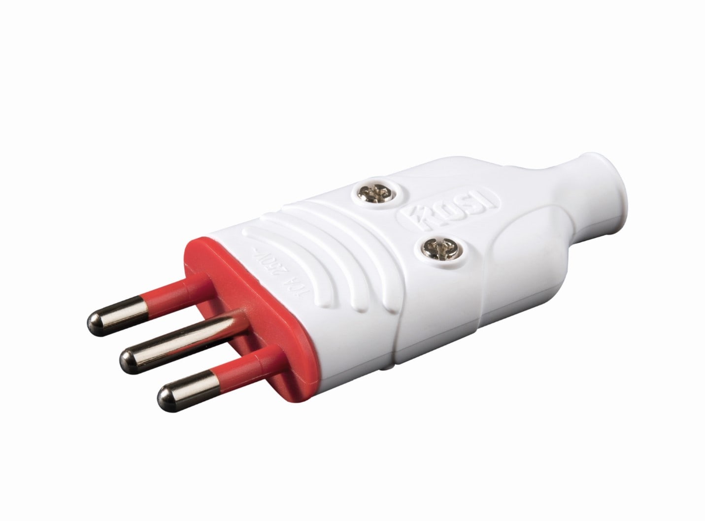 ROSI MATERIALE ELETT RCORS78003 SPINA MOBILE 10A 2P+T MONOB ANTIS BIANCO