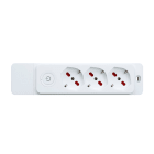 ROSI MATERIALE ELETT RCORS8312B MULT SPECIALIST 3 POSTI, CON INTERR., BI