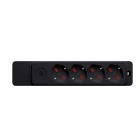 ROSI MATERIALE ELETT - RCORS8412N MULT SPECIALIST 4 POSTI, CON INTERR., NE