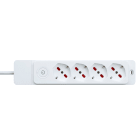 ROSI MATERIALE ELETT RCORS8422B MULT SPECIALIST 4 POSTI+INT+1,5M CAVO, B