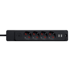 ROSI MATERIALE ELETT RCORS8422UN MULT SPECIALIST 4 P+2USB+INT+1,5M CAVO,