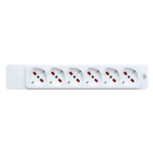 ROSI MATERIALE ELETT - RCORS8611B MULTIPRESA EMILIA SPECIALIST 6 POSTI, BI