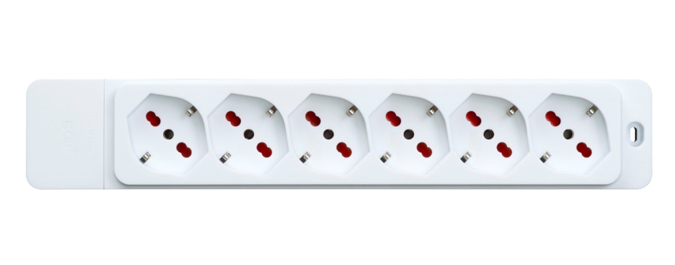 ROSI MATERIALE ELETT RCORS8611B MULTIPRESA EMILIA SPECIALIST 6 POSTI, BI