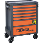 BM SPA - BMM024004177 Cassettiera porta attrezzi 7 cassetti, con sistema antiribaltamento