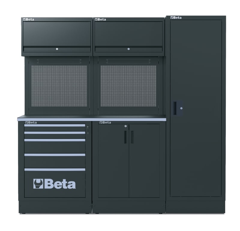 BM SPA BMM050001020 ARREDI D - 2,1MT 2 MODULI + ARMADIO A1