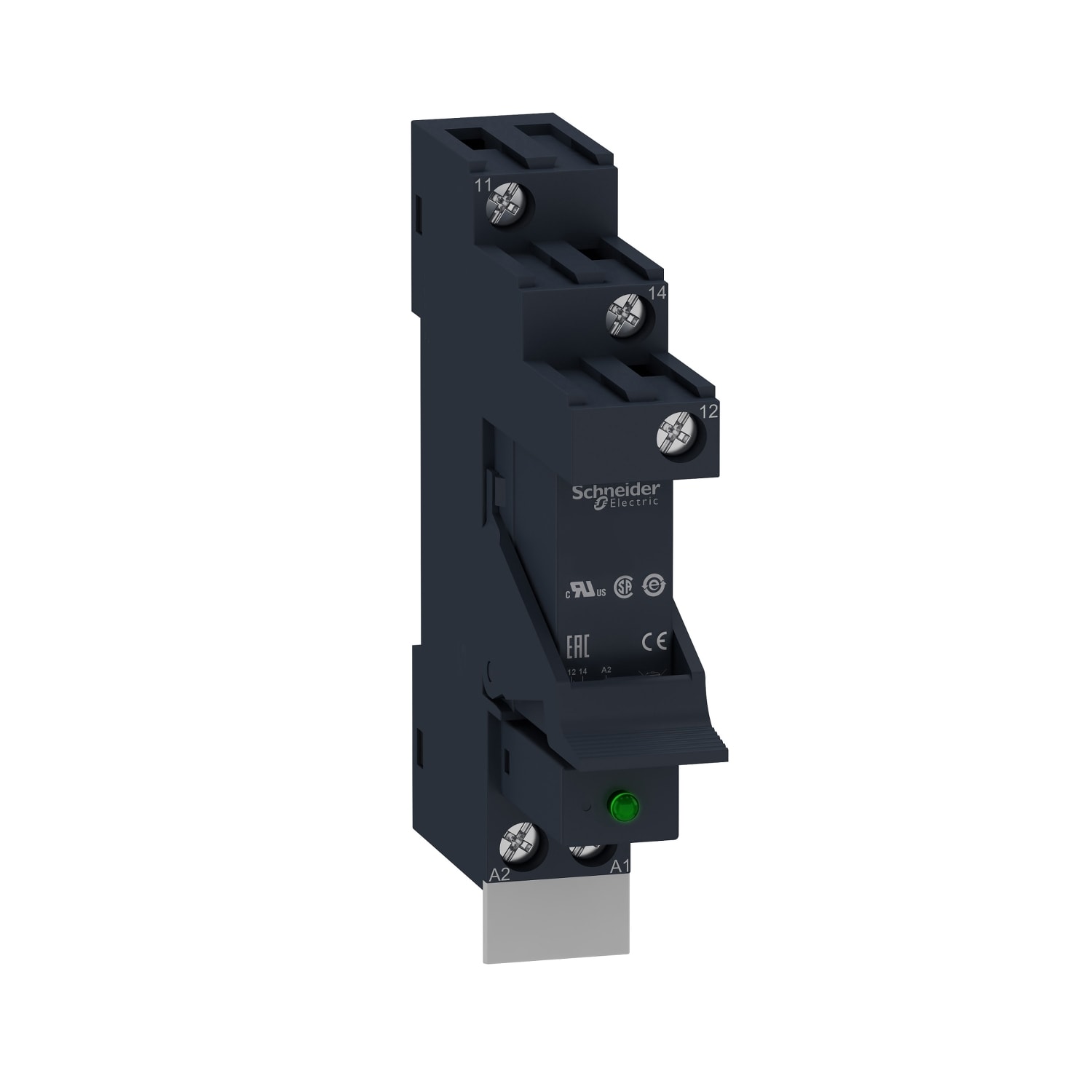 SCHNEIDER ELECTRIC SNRRSB1A120BDPV RELE PRE-MONTATO 1 NC/NO 24 VDC 12A