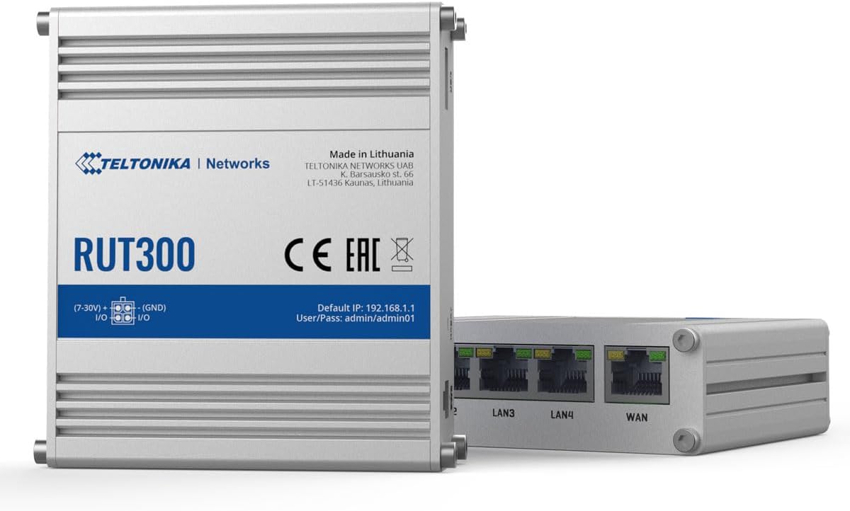 TELTONIKA NETWORKS - TTKRUTM30000000 ROUTER RUTM30 5G