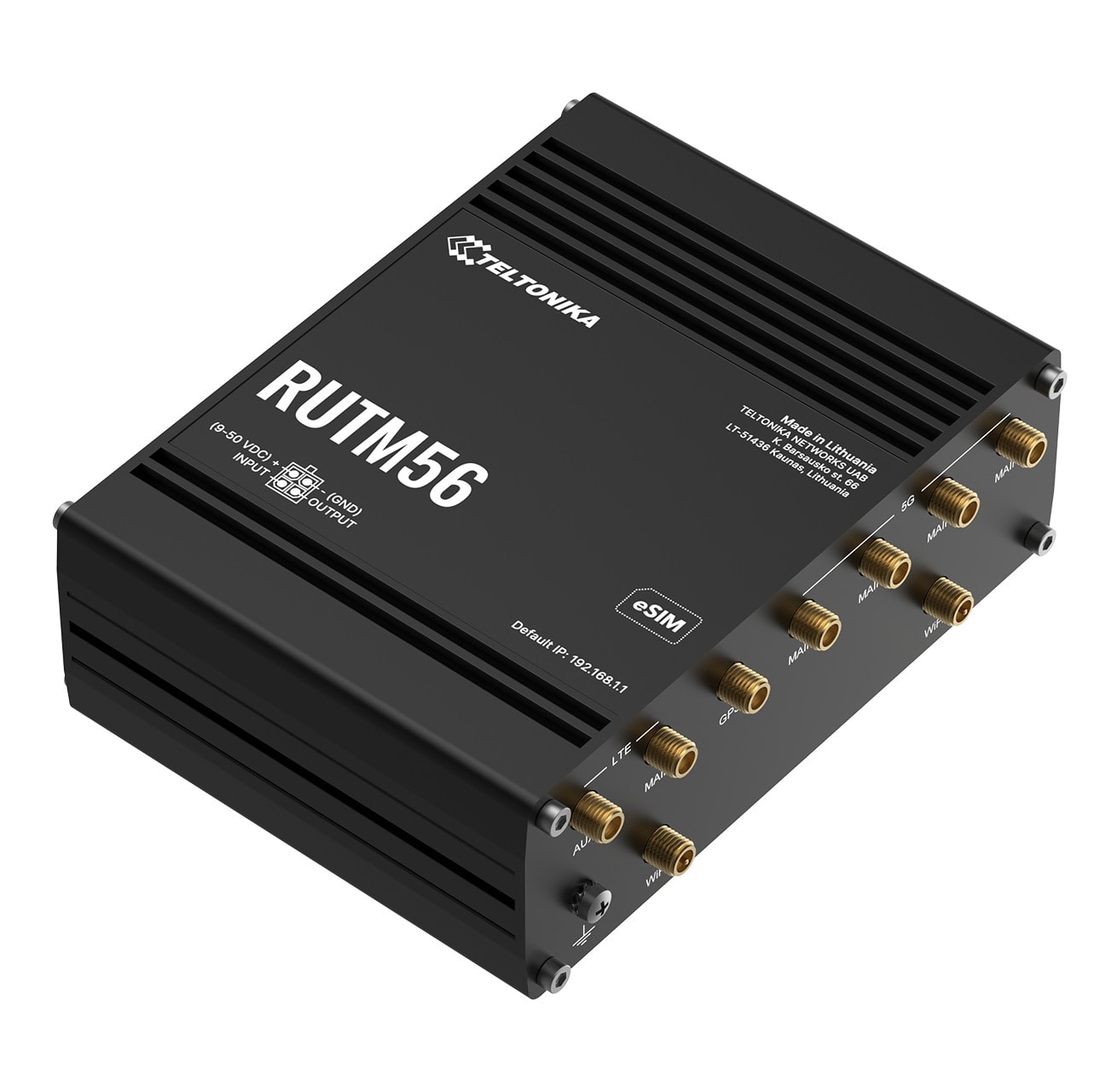 TELTONIKA NETWORKS TTKRUTM56000000 ROUTER RUTM56 5G + 4G MODEMS