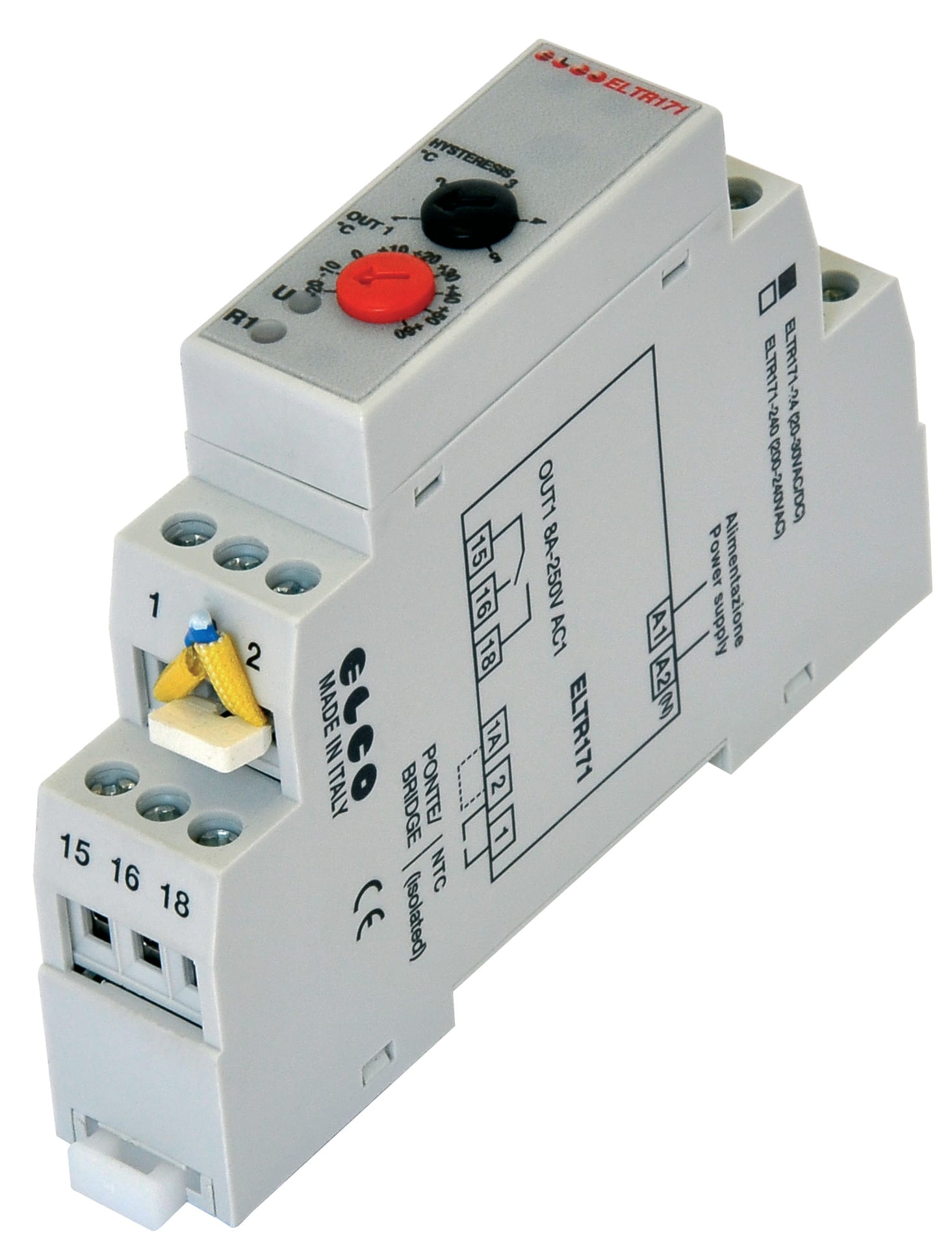 EL.CO. SRL ECL640298 TERMOREGOLATORE MODULARE ELTR171-24