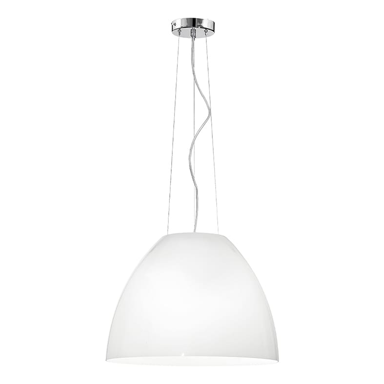 ROSSINI RSSS.10570-45 SOSPENSIONE CROMO/PARALUME VETRO BIANCO