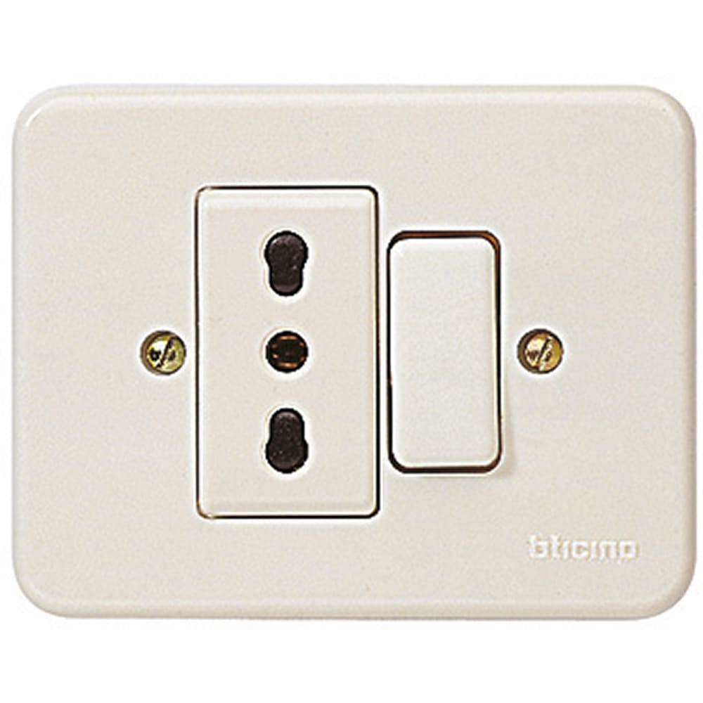 BTICINO BTIS1216N KIT - PLACCA DOMINO CON DEVIATORE + PRES