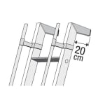 FACAL SRL - FAFS15/D15 COPPIA DISTANZIALI IN ALLUMINIO PER S15