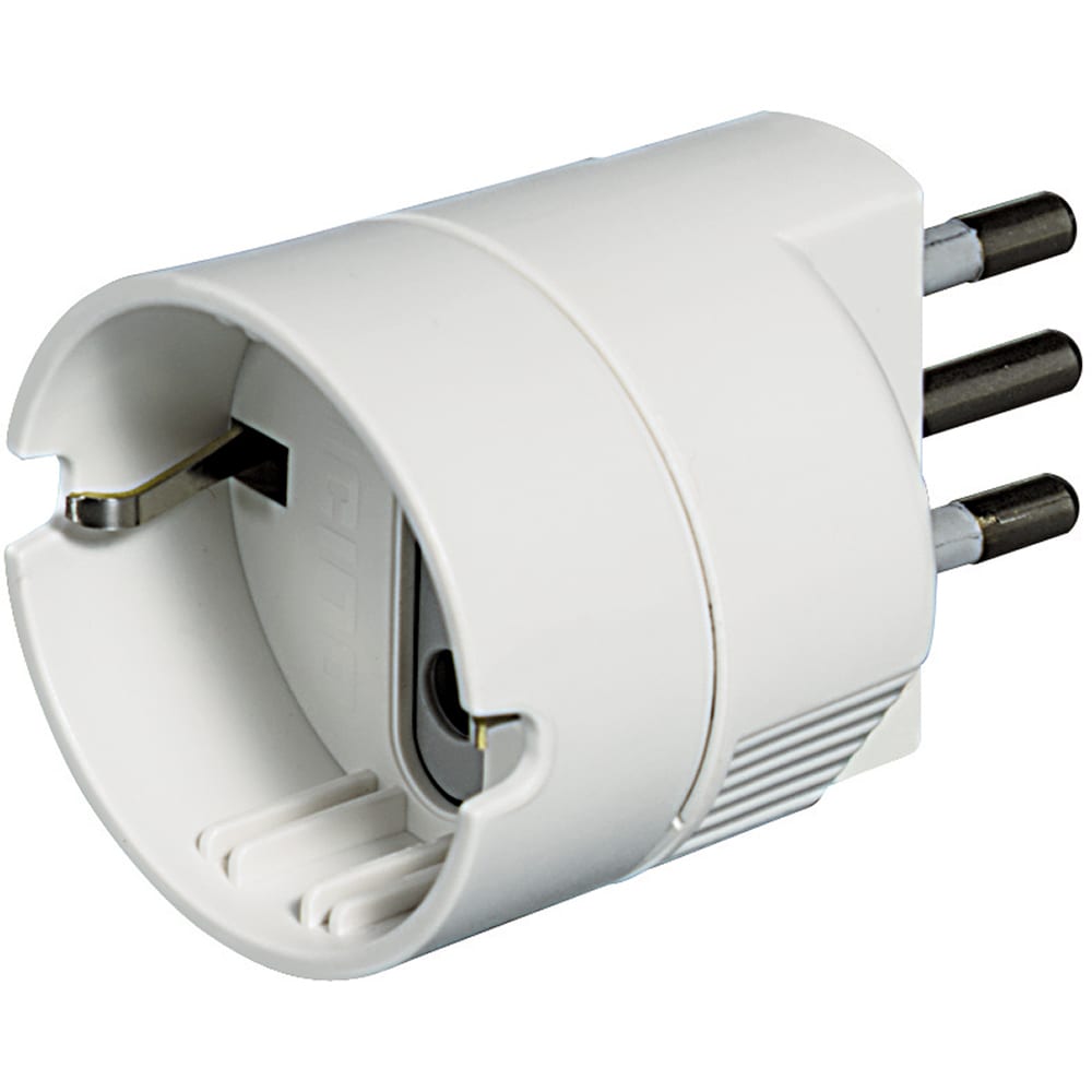 BTICINO BTIS3623DE KIT - ADATTATORE SPINA 10A/PRESA P30 BCO