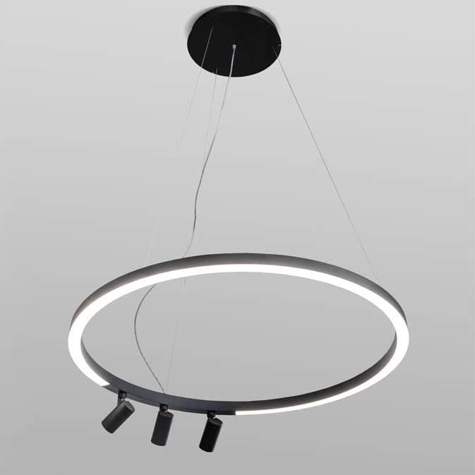 ESSE-CI SRL ESC17VT9K436BK ONE RING SPOT/VT 9W 500MA 4000K CRI>90 3
