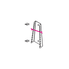 BM SPA - BMM088880421 Supporti per 12 chiavi a forchetta, in lamiera