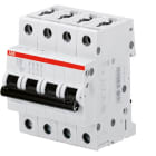 ABB SPA - ABBS598637 S204L C 8 INTERRUTTORE AUTOMATICO 4,5KA 4P