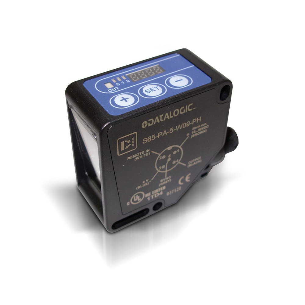 DATASENSING SRL DTG954201020 S65-PA-5-W09-PH CONTRAST PNP M12