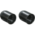 BTICINO BTIS760N KIT - 2 PORTALAMPADE EDISON NERO