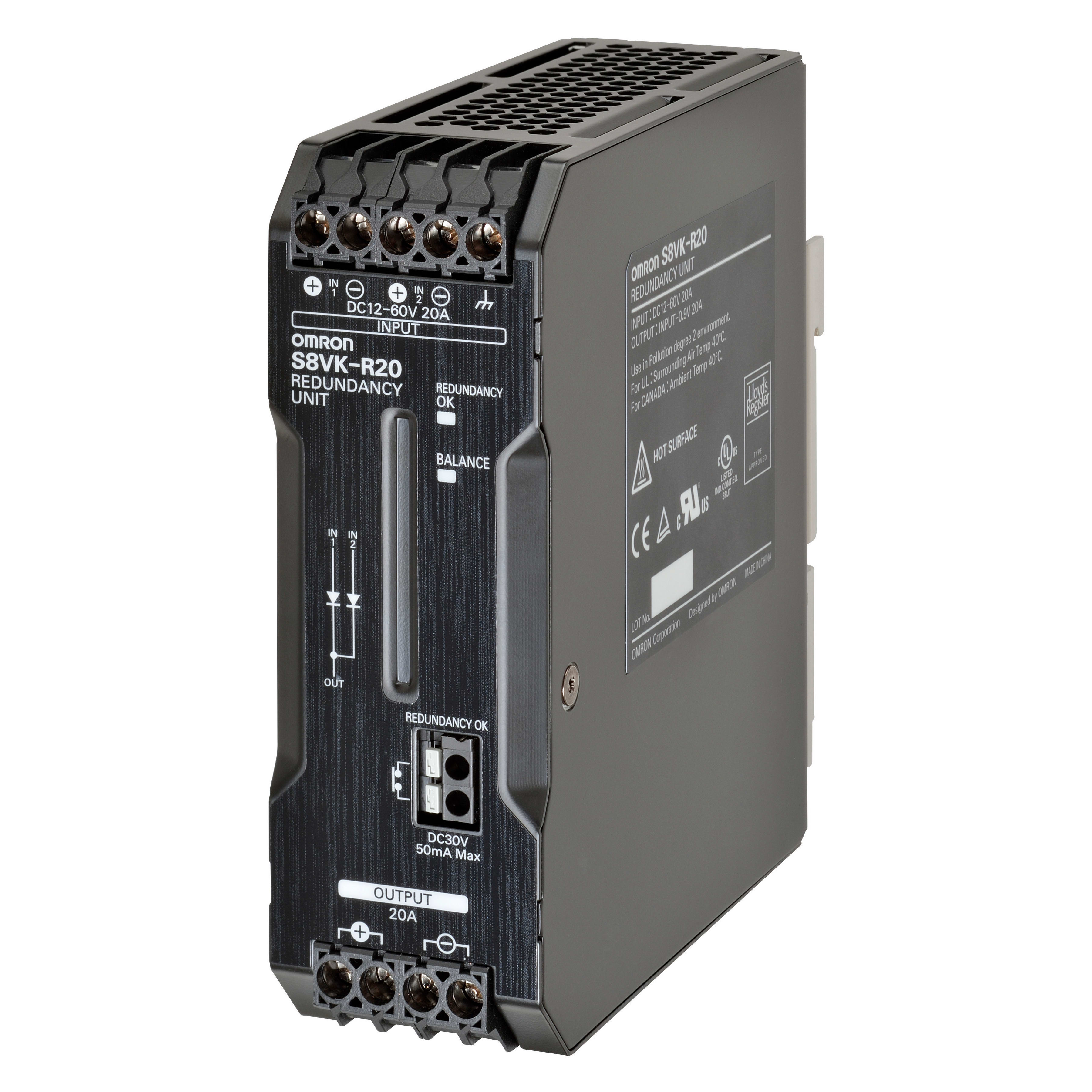 OMRON OMRS8VKR20 ALIMENTATORE- MODULORIDONTANTE20A