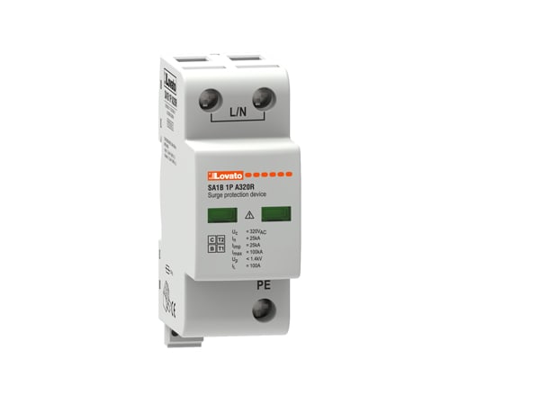 LOVATO LOVSA1B1PA320R SCARICATORE DI SOVRAT. TIPO 1-2 1P